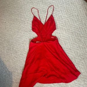 Urban outfitters red dress- size medium